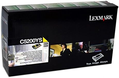 Lexmark C5200YS C530 Tonerkartusche 1.500 Seiten Rückgabe, gelb