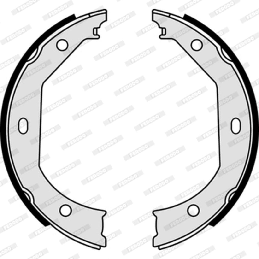 FERODO FSB585 Bremsbackensatz, Feststellbremse PREMIER - (4 Stück)