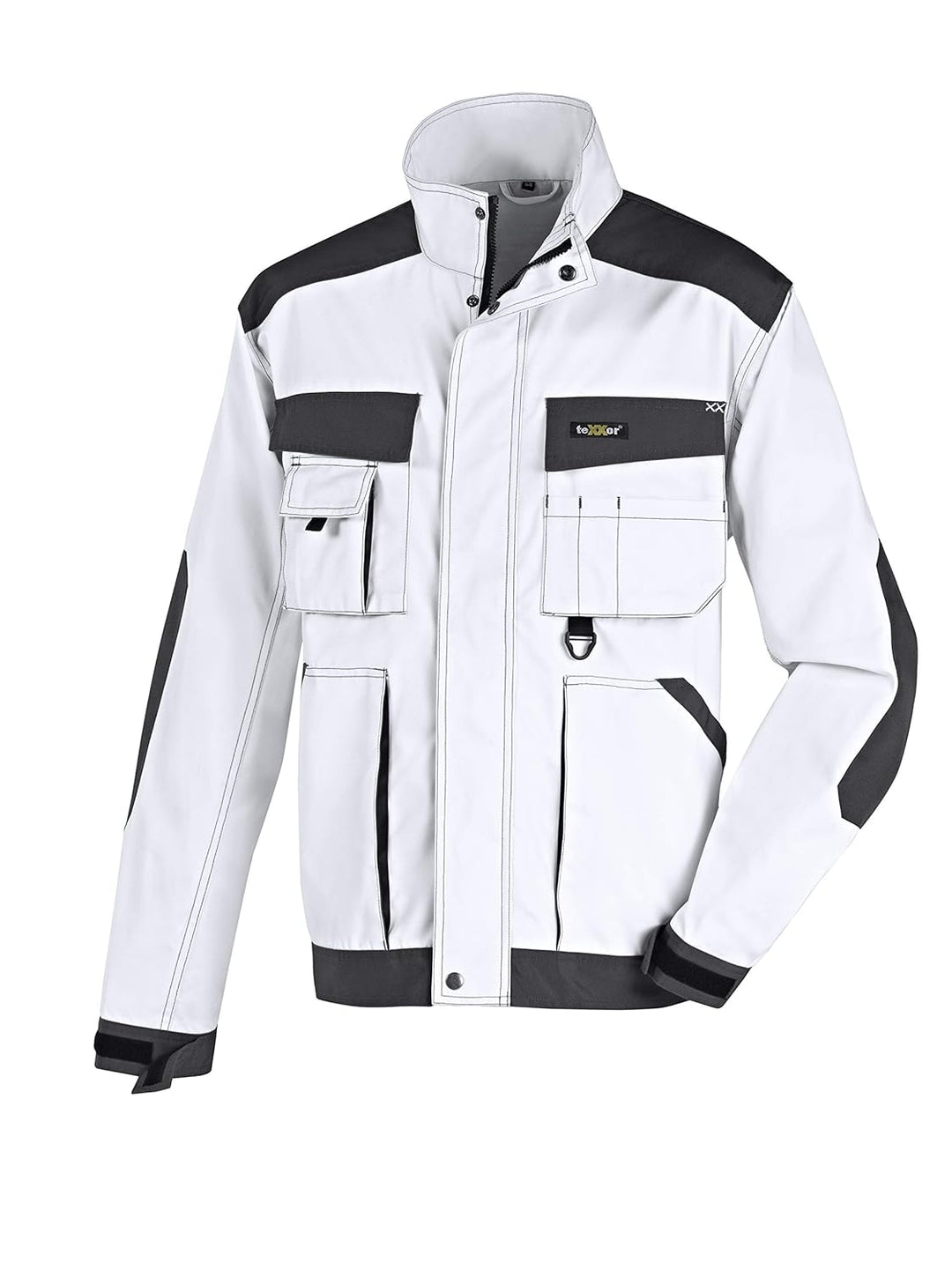 teXXor Bundjacke Antigua, robuste Arbeitsjacke T/C Canvas, 46, weiss, 4164 46 Weiss, 46 Weiss