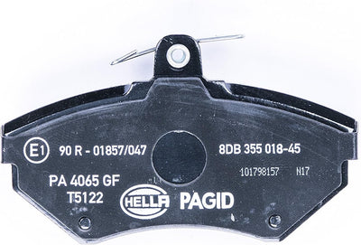 HELLA PAGID 8DB 355 018-451 Bremsbelagsatz - T5122 - Dicke/Stärke: 19.6mm - Bremssystem: Lucas - mit