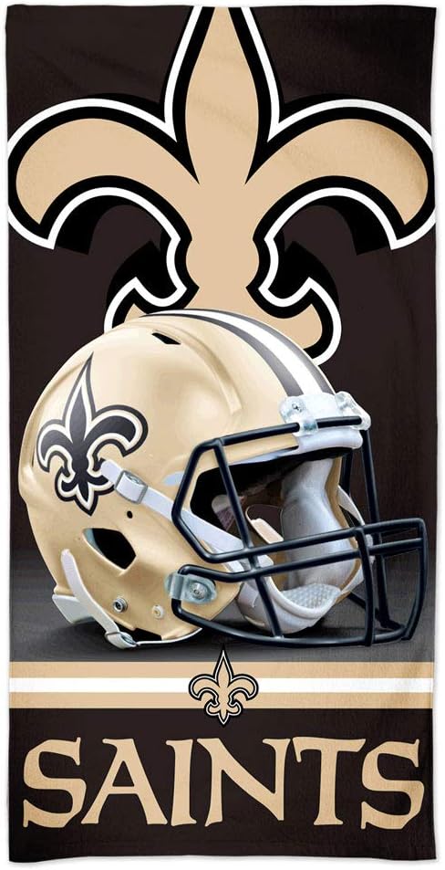 Wincraft NFL New Orleans Saints 3D Strandtuch 150x75cm