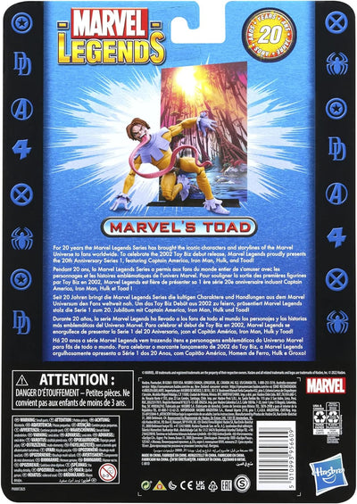 Hasbro - Marvel Legends 20th Anniversary - Marvel's Toad (F3442)