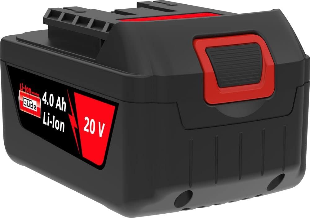 Güde Akkupack AP 20-40.1 (Li-Ionen Akku 20 V, 4 Ah, 80 Wh, Ladezustandsanzeige, passend für Akku Ras