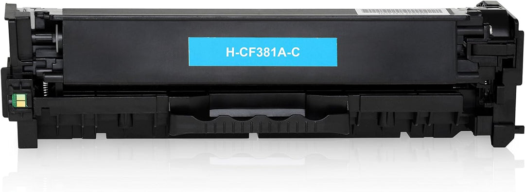 Kineco 4 Toner kompatibel mit HP CF-380X CF380X CF381A CF382A CF383A Laserjet Pro MFP M470 Series M4