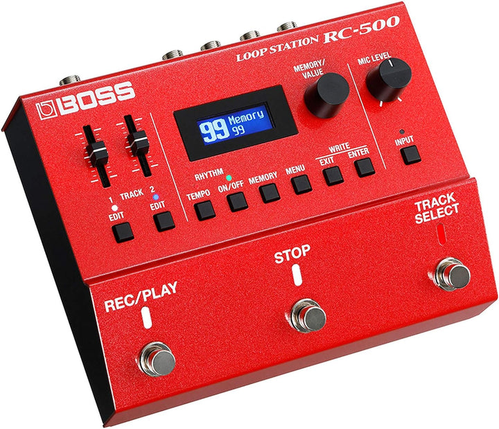 Boss RC-500 Loop Station Looper Pedal + keepdrum Gitarrenkabel 3m