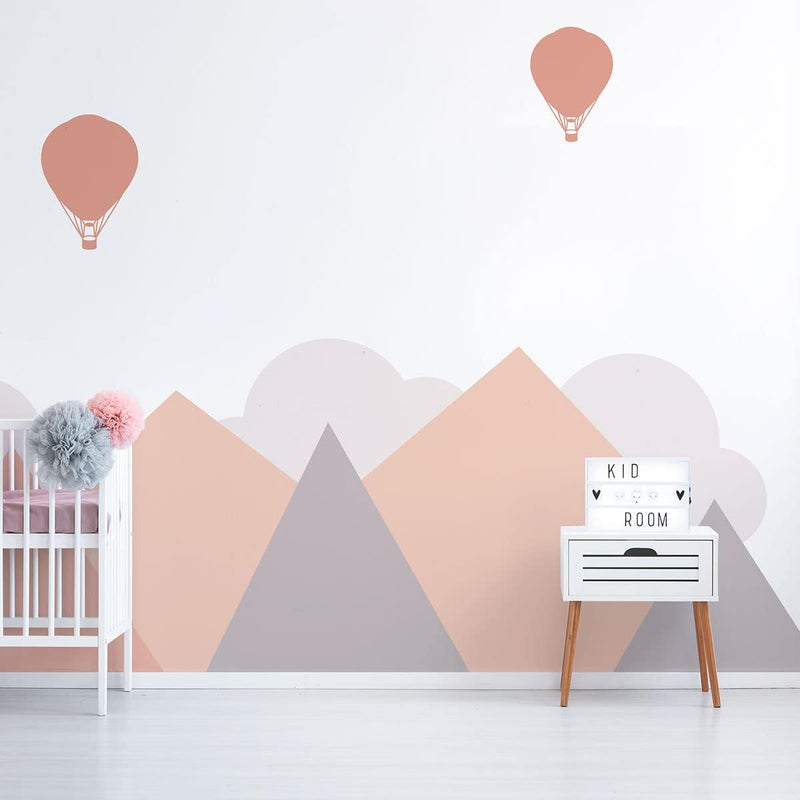 Wandsticker Kinder Deko Babyzimmer Wandsticker Kinder Wandsticker skandinavische Berge Stockholm H12