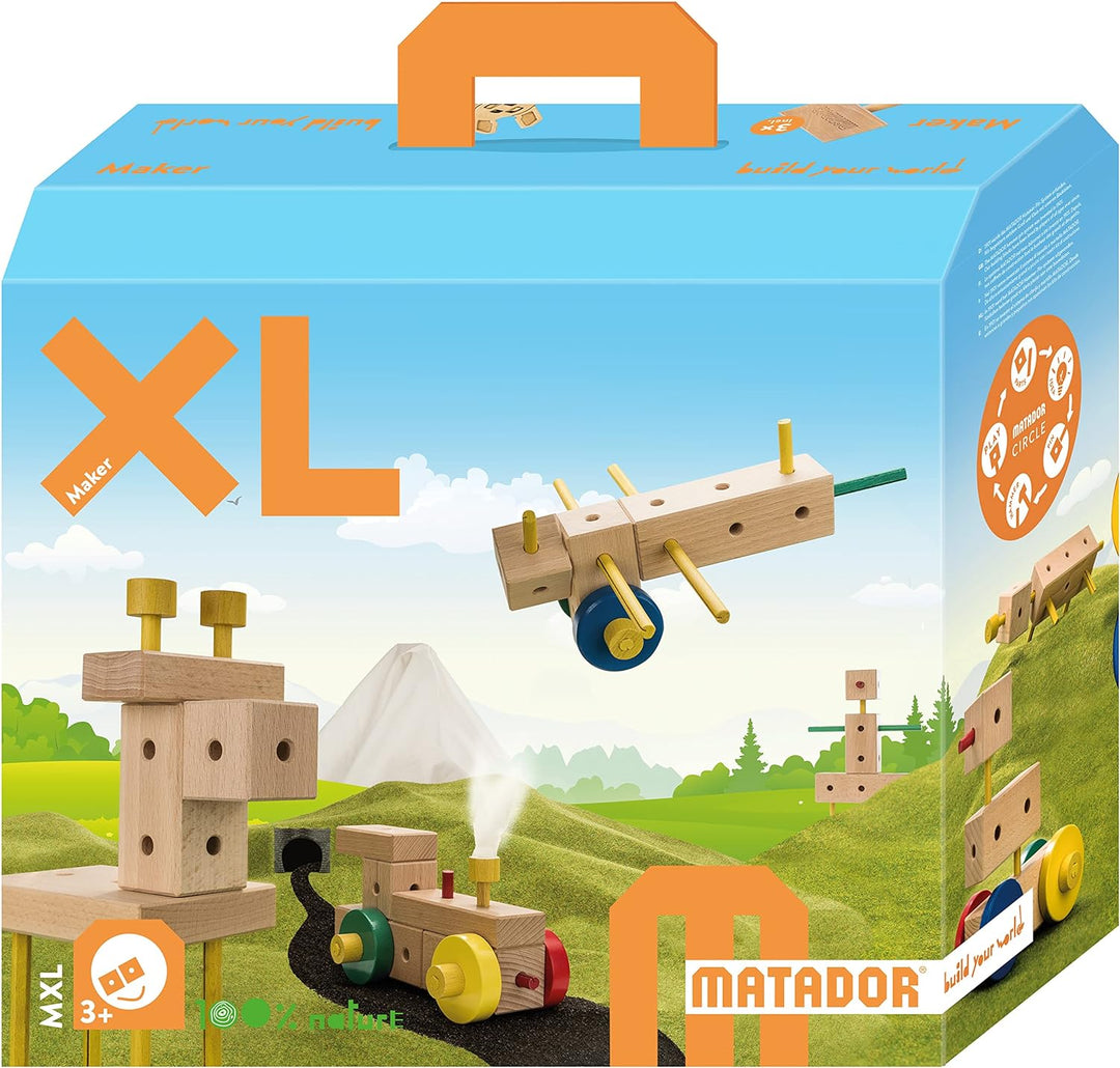 Matador Maker XL, Packungsinhalt 350 Teile, 21151, Mehrfarbig