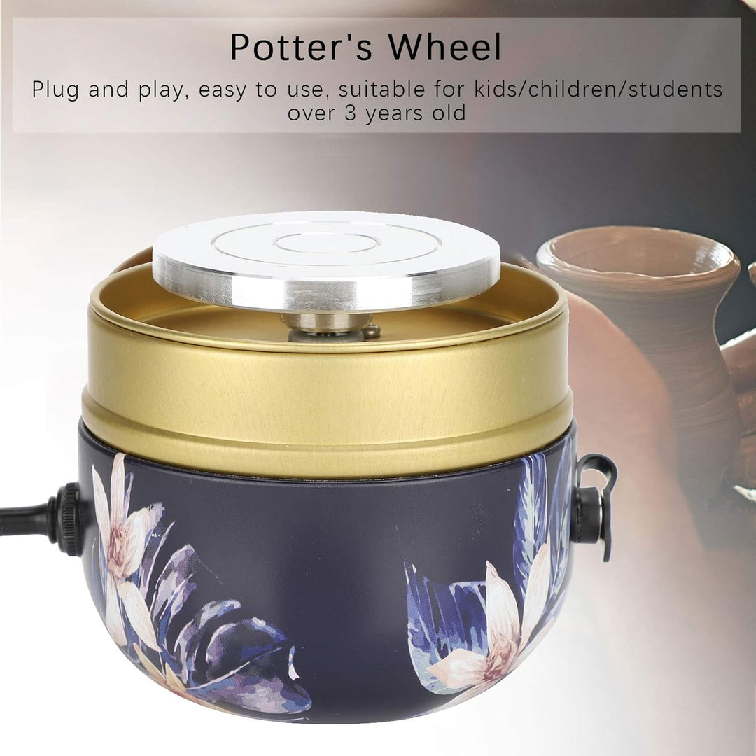 Töpferscheibenmaschine | Elektrische Keramik Maschine | Mini Pottery Wheel für Erwachsene/Kinder/Anf