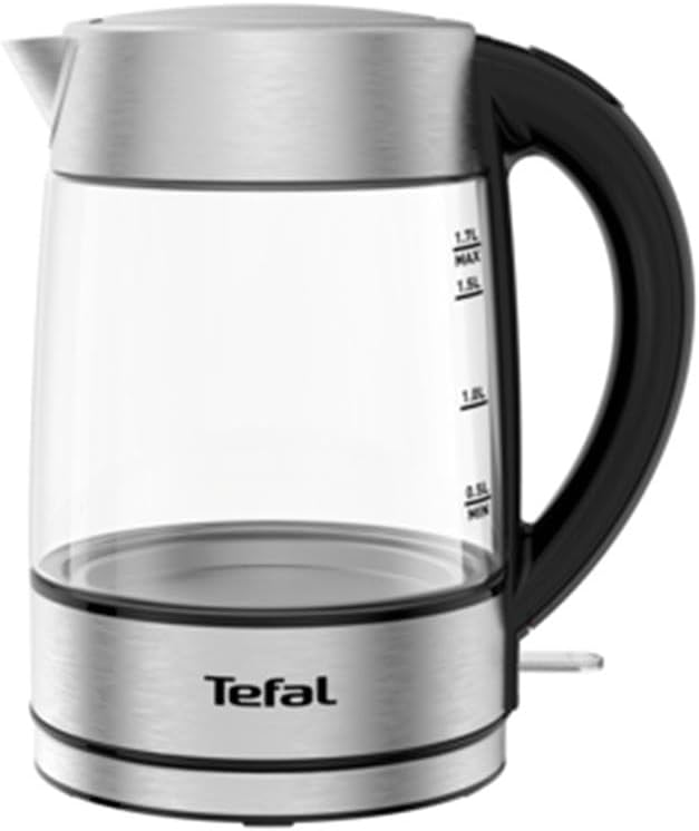 Tefal KI772D electric kettle 1.7 L 2400 W Stainless steel Transparent
