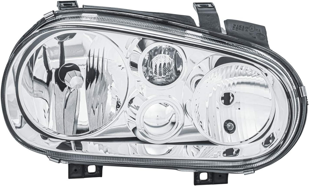 HELLA 1EJ 007 700-081 FF/Halogen-Hauptscheinwerfer - rechts - für u.a. VW Golf IV (1J1), Rechts
