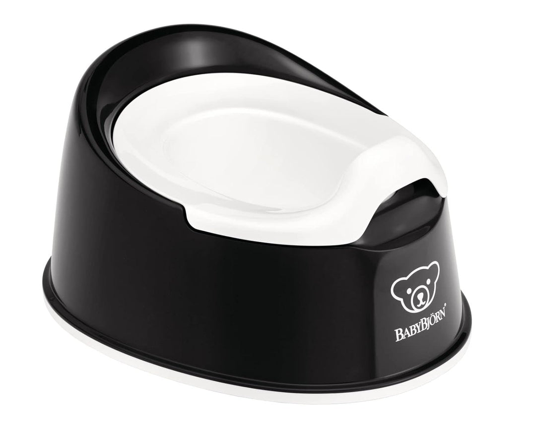 BabyBjörn Cleveres Töpfchen, Schwarz/Weiss, Schwarz/Weiss
