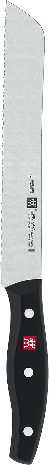 Zwilling Twin Pollux Chinesisches Kochmesser, 7 Zoll & 1001371 Brotmesser, Klingenlänge: 20 cm, Klin