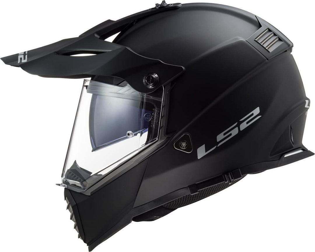 LS2 PIONEER EVO schwarz matt S S Schwarz, S Schwarz