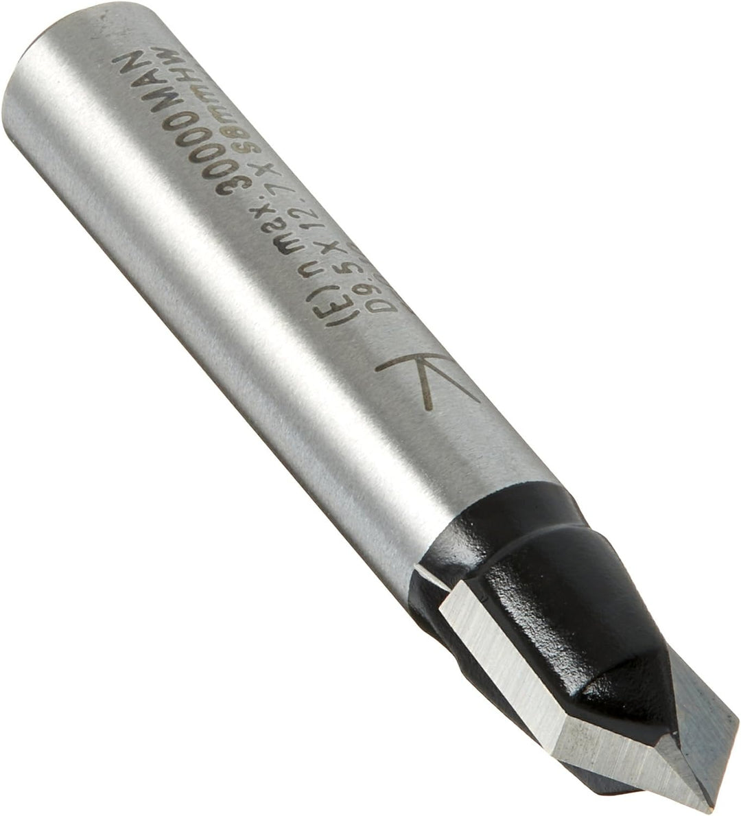 Edessö 103009508 V-Nut- Schriftenfräser HW Z2 A=9,5