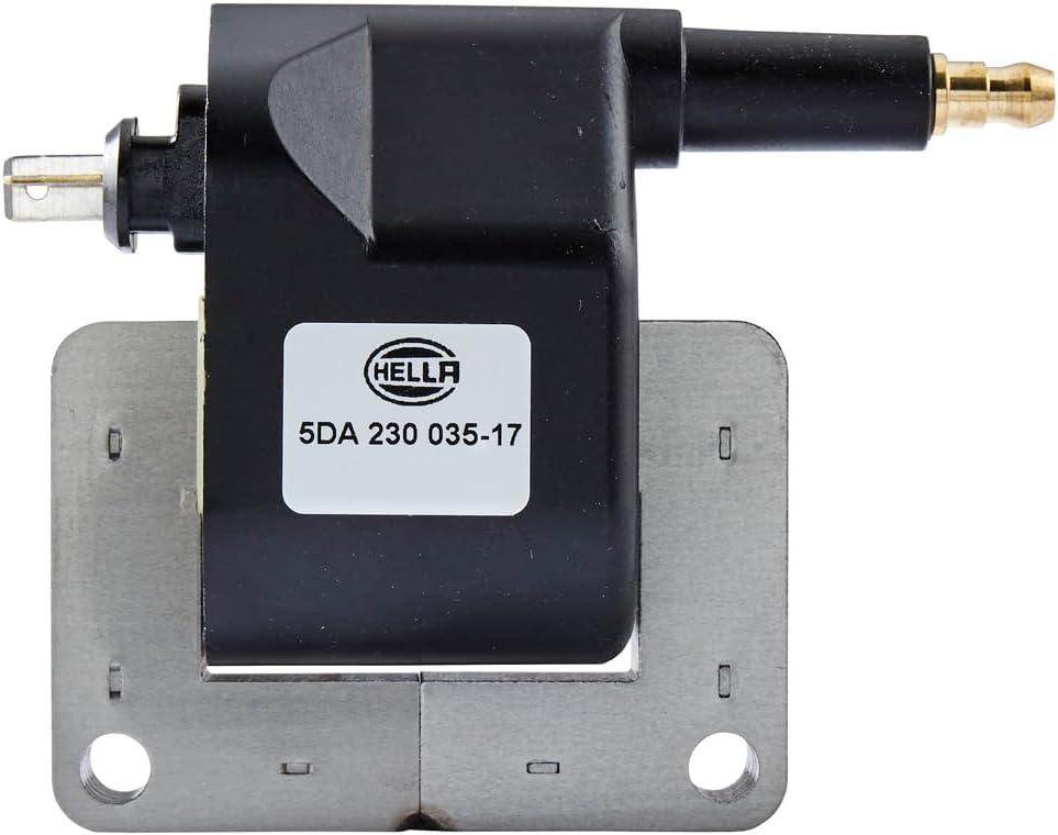 HELLA 5DA 230 035-171 Zündspule - 3-polig - Kerzenschachtzündspule - geschraubt
