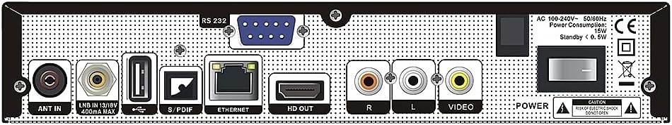 Edision argus piccollo 3in1 plus CI HD Triple Receiver(DVB-S2, DVB-C, DVB-T) schwarz