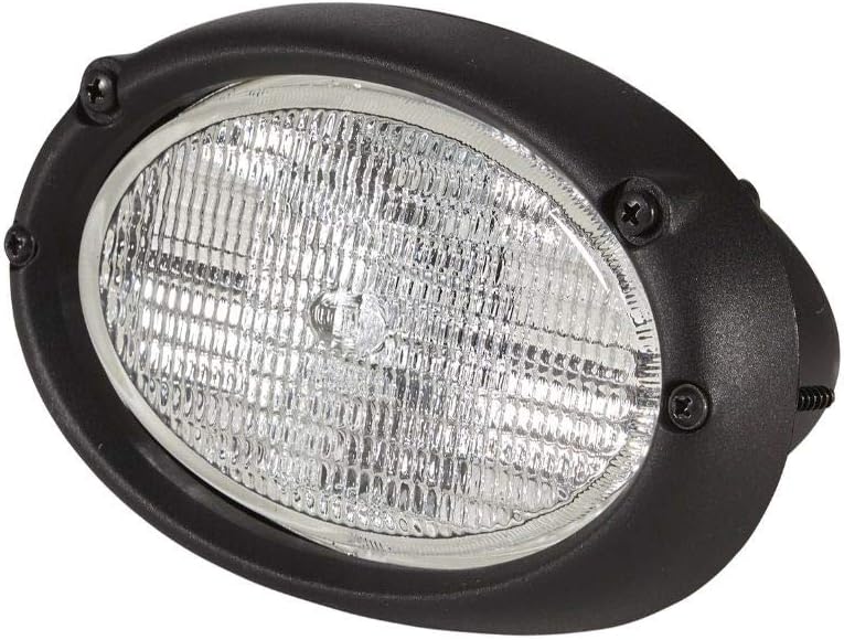 HELLA - Halogen-Arbeitsscheinwerfer - Oval 100 - 12V - Einbau/Schraubanschluss - 2-Punkt Befestigung