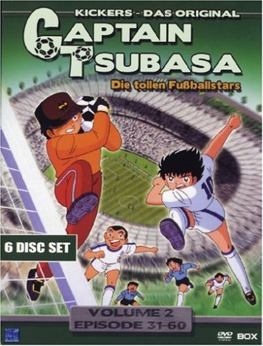 Captain Tsubasa: Die tollen Fussballstars - Vol. 2, Episode 31-60 (6 DVDs), DVD