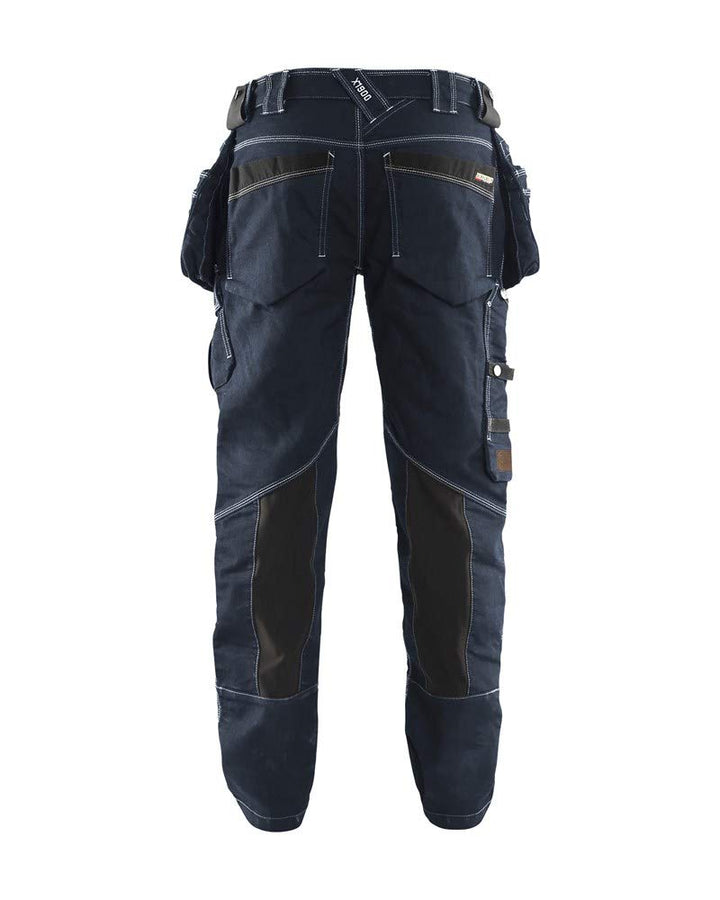Blaklader 19901141 Handwerker-Hose Stretch X1900, Marine/Schwarz, grootte D124 D124 8999, D124 8999
