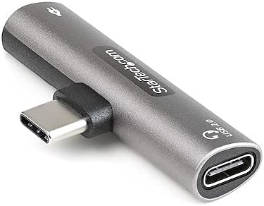 STARTECH.COM USB-C Audio- und Ladeadapter - USB-C Audio-Kopfhörer-/Headset-Anschluss und 60W PD für