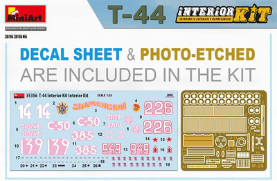 MiniArt: T-44 Innenausstattung in 1:35 [6465356]