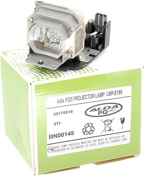 Alda PQ Premium, Beamer Lampe kompatibel mit Sony ES5, EX5, EX50, VPL-ES5, VPL-EX5, LMP-E190 Projekt