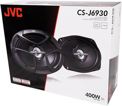 JVC CS-J6930 car Speaker Oval 3-Way 400 W Lautsprecher, 15,24 x 22,86 cm (6 x 9 Zoll), Lautsprecher,