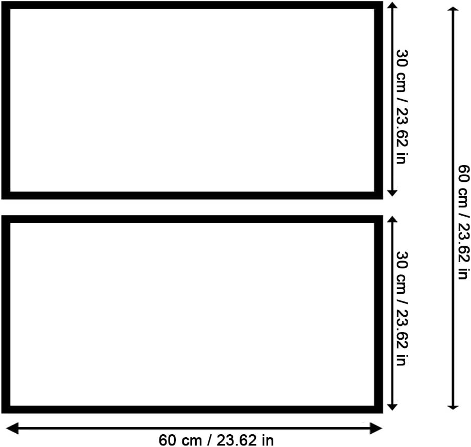 Feeby. Wandbilder - 2 Teile - 60x60 cm - rechteckige Form Bilder Kunstdrucke Deko PanelMEER, STRAND,