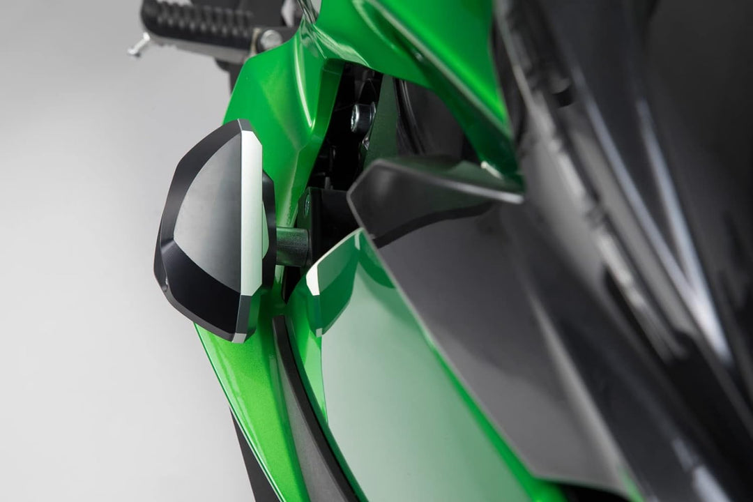 SW-Motech Sturzpad-Kit - Schwarz. Kawasaki Z 1000 SX (11-).