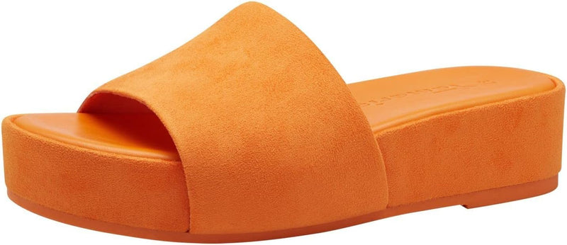 Tamaris Damen Pantolette 1-1-27254-30 41 EU Orange, 41 EU Orange