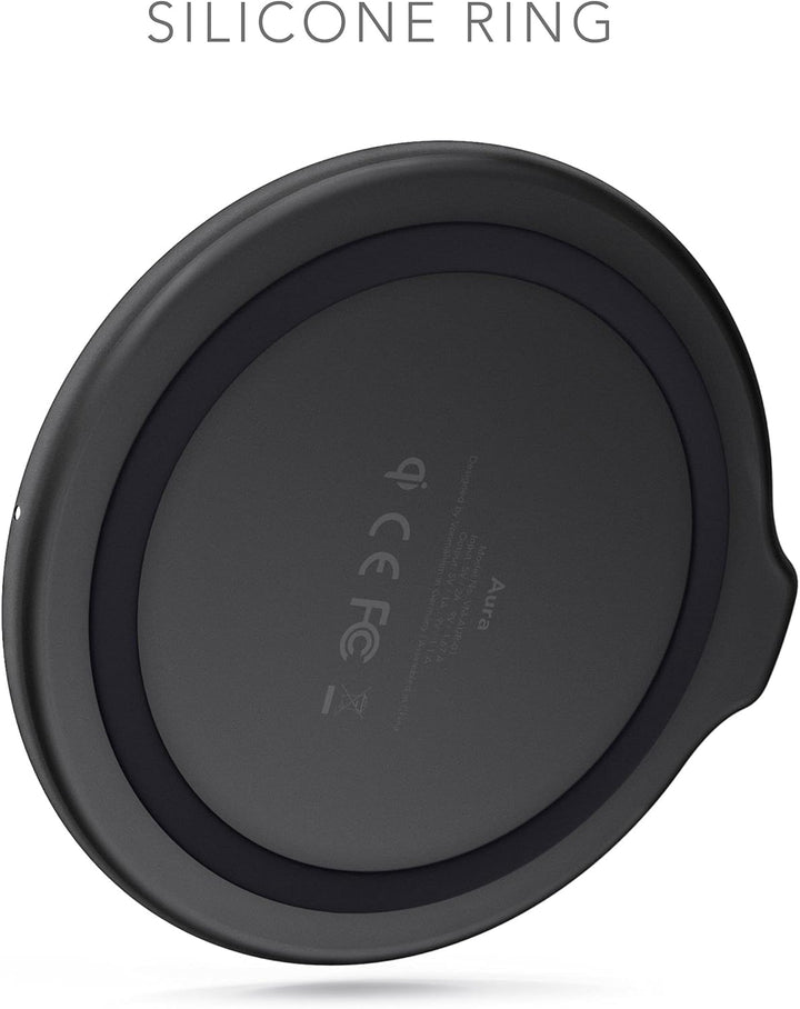 VONMÄHLEN Aura - Qi zertifiziertes 15W Wireless Ladegerät - Mit 4in1 18W Netzteil - Wireless Charger