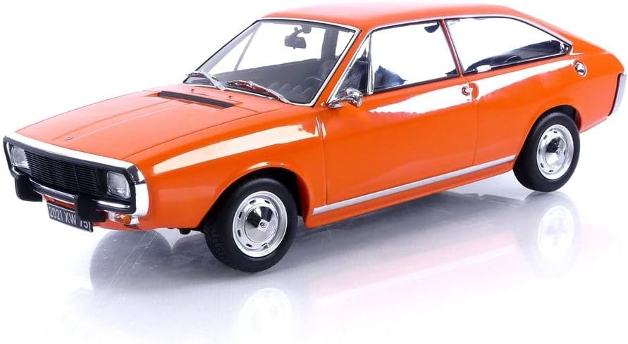 Norev NV185350 1:18 15 TL 1971-Orange Renault Sammelmodell, Multi