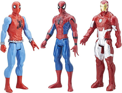 Hasbro C2413EU5 - Spider-Man Mvl Titan Hero Series 3 Pack, Actionfigur
