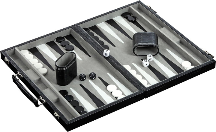 Philos 1733 - Backgammon Kunstleder, medium