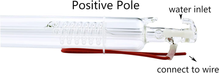 CO2 Glas Laserröhre 40W Länge von 700 mm Diam. 50 mm Laser Tube für Laser Gravier- und Schneiden Mas