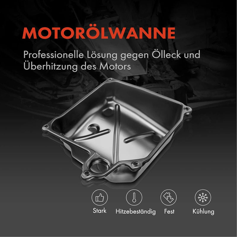 Ölwanne für Beetle Caddy III IV EOS Golf Plus Golf V VI VII J-e-t-t-a III IV P-a-s-s-a-t S-c-i-r-o-c