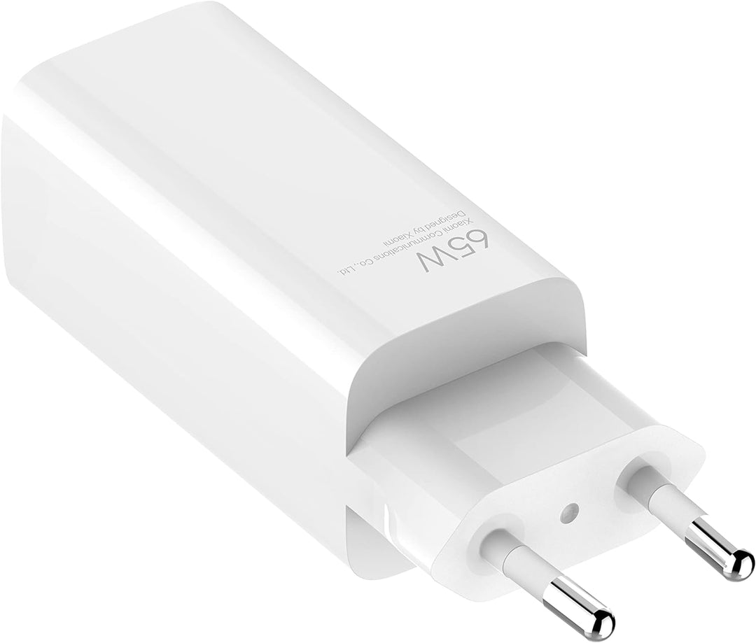 Xiaomi Mi 65W Fast Charger USB-C + USB-A Ladegerät für Smartphone, Tablet, Notebook UVM. (65 Watt, G
