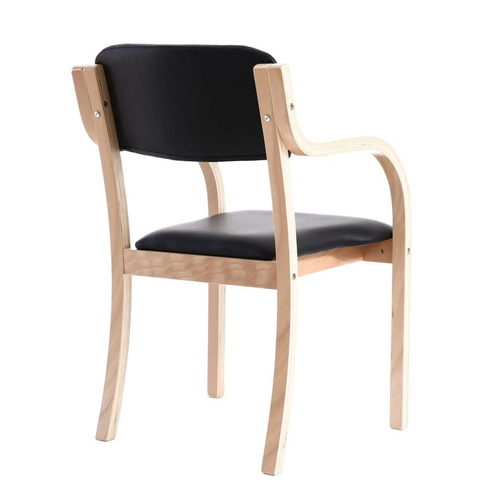 Teqler Besucherstuhl schwarz, T-135663