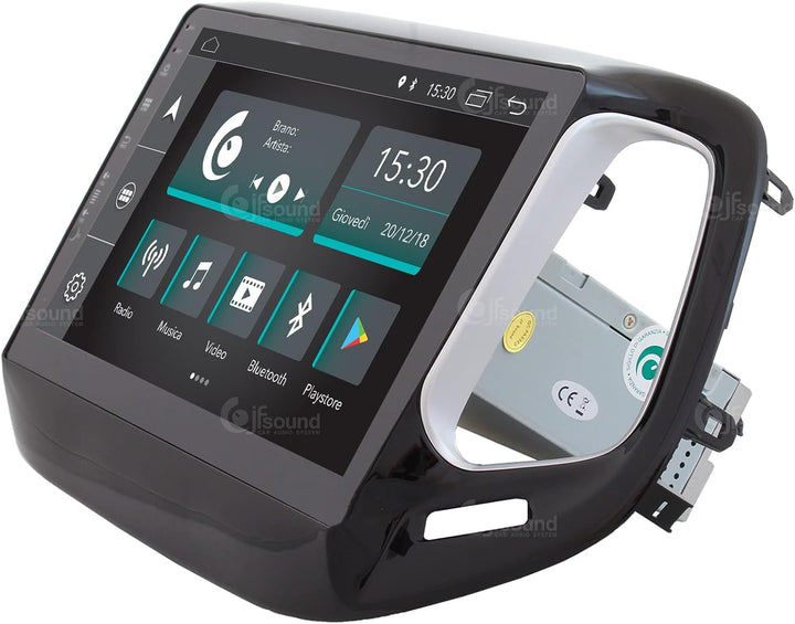 Costum fit Autoradio für Jeep Compass Android GPS Bluetooth WiFi Dab USB Full HD Touchscreen Display