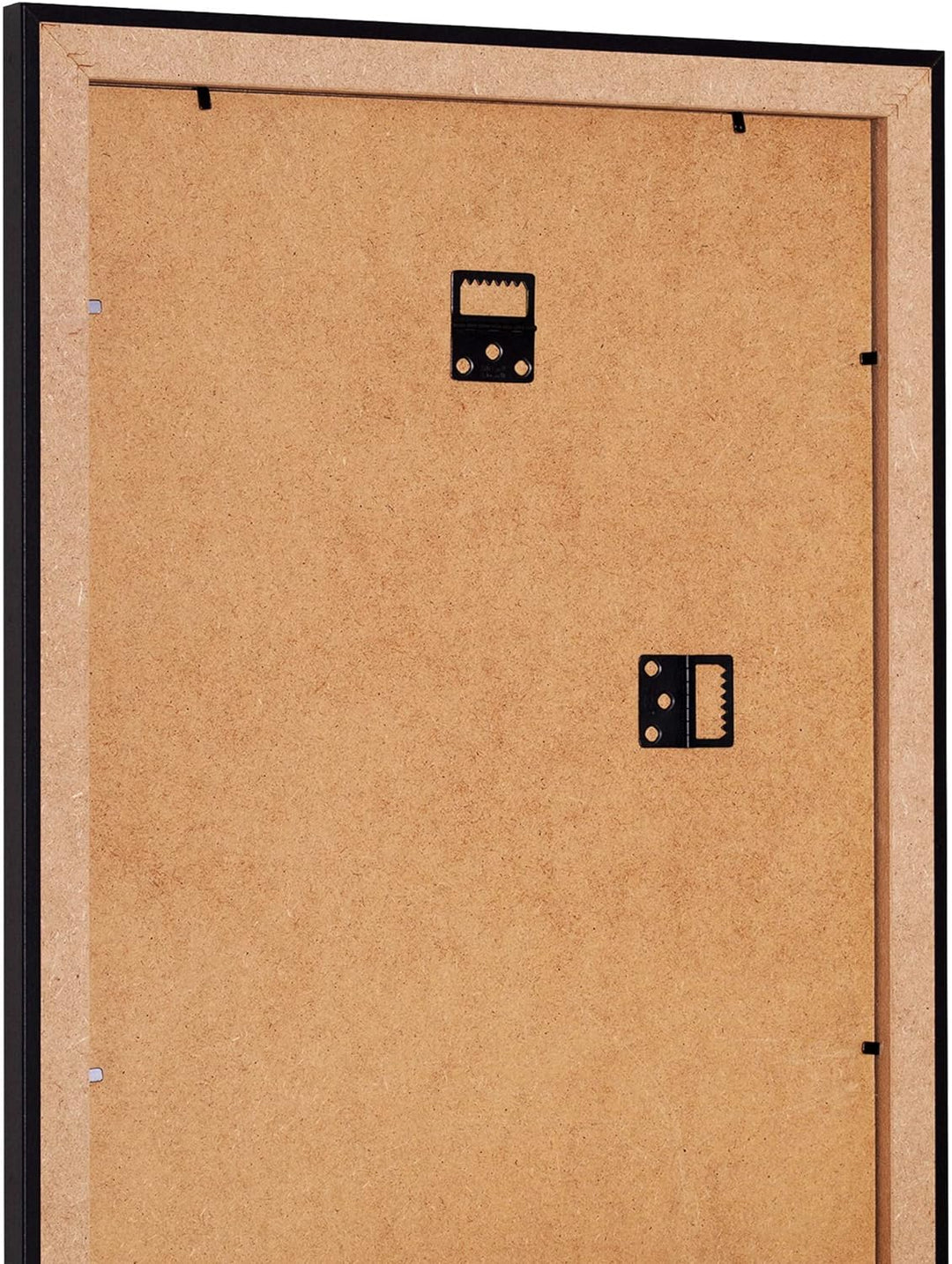 Rahmendesign24 Bilderrahmen Fiona 42x59,4 (DIN A2) Weiss (Hochglanz) Fotorahmen, Wechselrahmen, Post