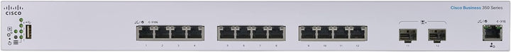 Cisco Business CBS350-12XT Managed Switch | 12 10GE-Ports | 2x10G-SFP+ gemeinsam genutzt | Eingeschr