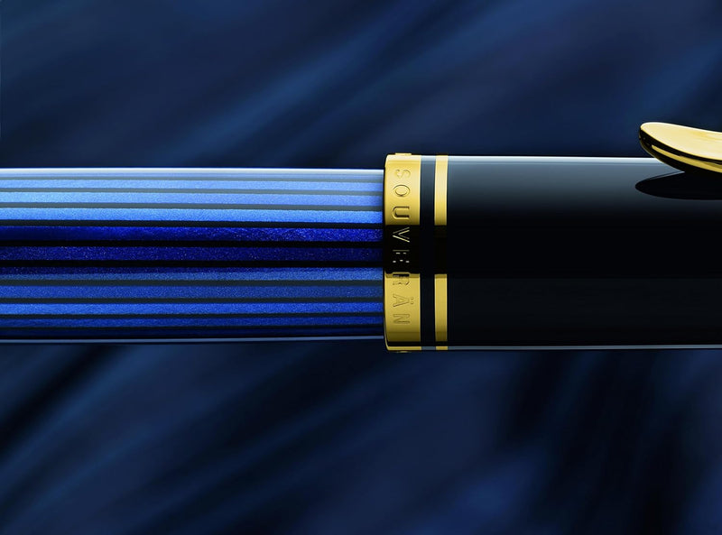 Premium Pelikan Tintenroller R800 schwarz/blau