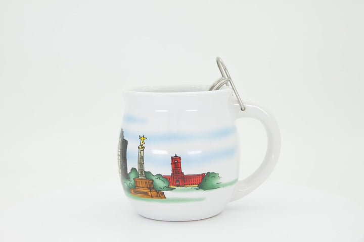 Feuerzangentasse 6er im Karton, Weiss/Berlin - für Feuerzangenbowle Weiss / Berlin, Weiss / Berlin