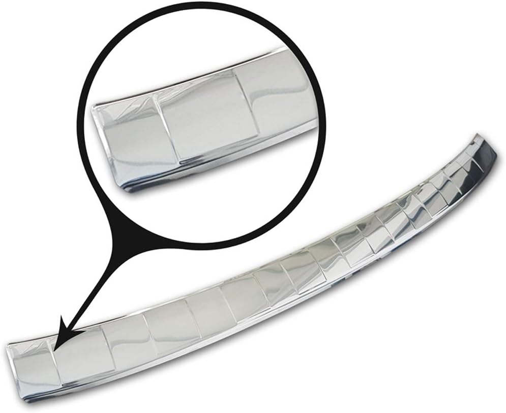 Avisa Edelstahl Heckstossstangenschutz kompatibel mit Ford Kuga III ST-Line/Vignale/Hybrid ST-Line 2