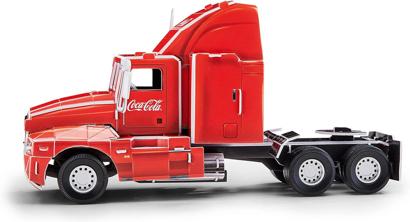 Revell 3D Puzzle 00152 Coca-Cola Weihnachtstruck mit LED-Beleuchtung Welt in 3D entdecken, Bastelspa