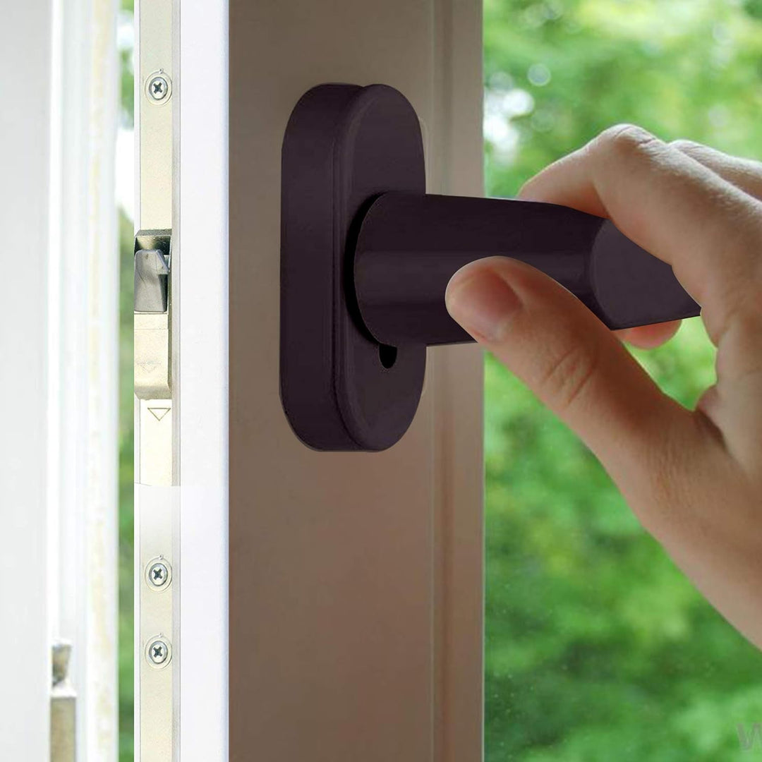 PALMAT Qualitäts-Aluminium-Griff für Fenster | für Flügel- und Schiebefenster/-türen | Einwärts oder