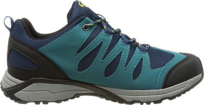 Brütting Damen Expedition Walkingschuhe 36 EU Marine Petrol Lemon, 36 EU Marine Petrol Lemon