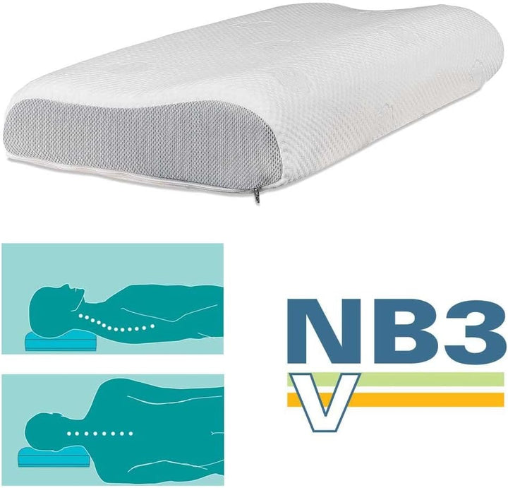 dormabell Kopfkissen - Nackenstützkissen - Cervical NB3-V - 65/32/10cm Nb 3v, Nb 3v