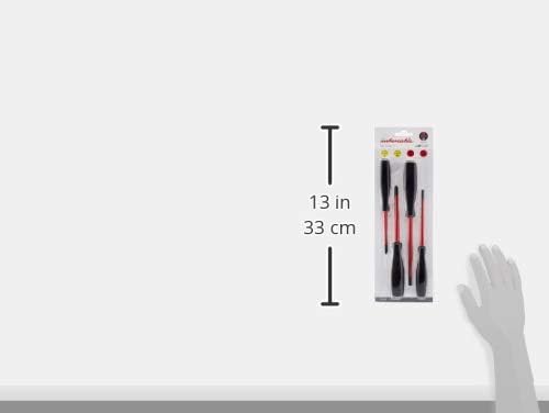 Intercable Schraubendreher-Set 2x Schlitz und Kreuz-Schlitz VDE, 1399001 Einzelbett, Einzelbett