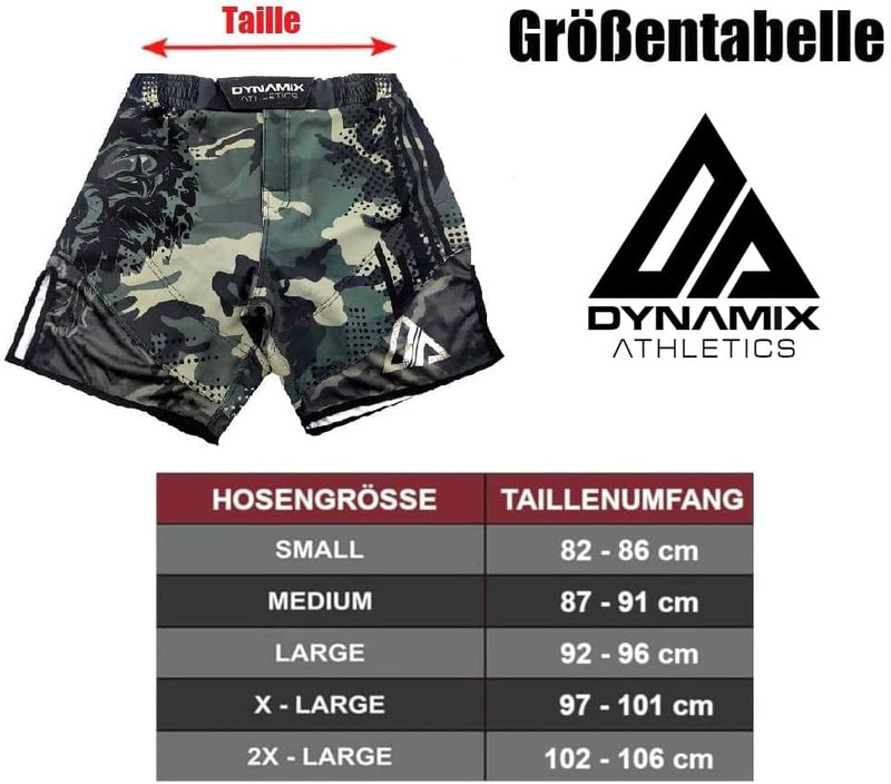 Dynamix Athletics Hybrid MMA Fight Shorts Sharp - Grappling Kampfsport Fitness Mixed Martial Arts Sp